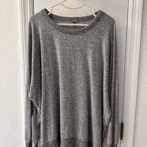 Aerie Heather Gray Knit Sweater